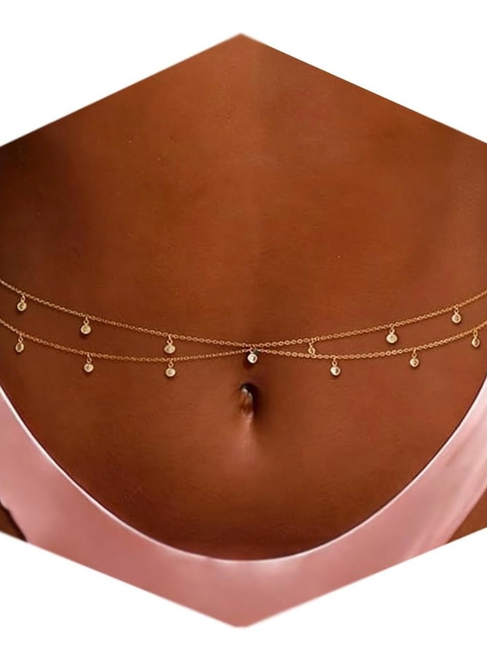 Belly Chain Gold Silver Waist Chain for Women Waist Stomach Jewelry Women Belly